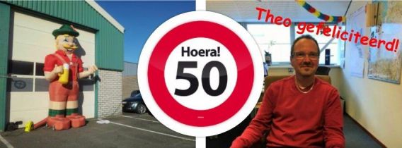 Theo Driesen 50 jaar!