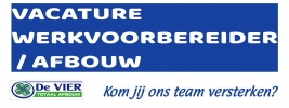 Vacature werkvoorbereider